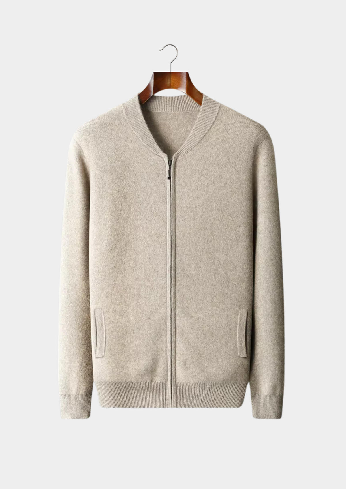 Pure Extra-Fine Merino Wool V-Neck Cardigan | Apuro