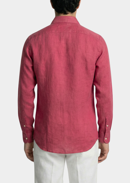 Portofino Coastal Shirt - Pink | Apuro