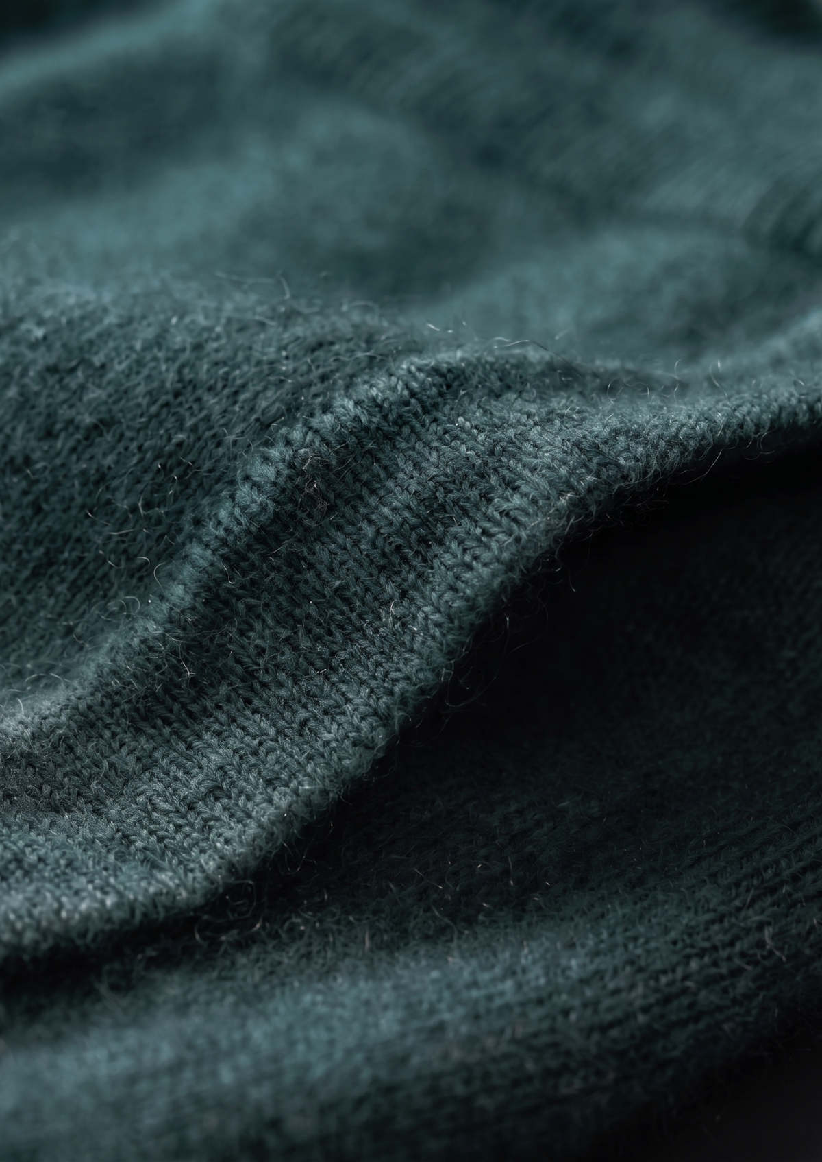 Pure Extra-Fine Merino Wool Sea Green Luzzo Set | Apuro