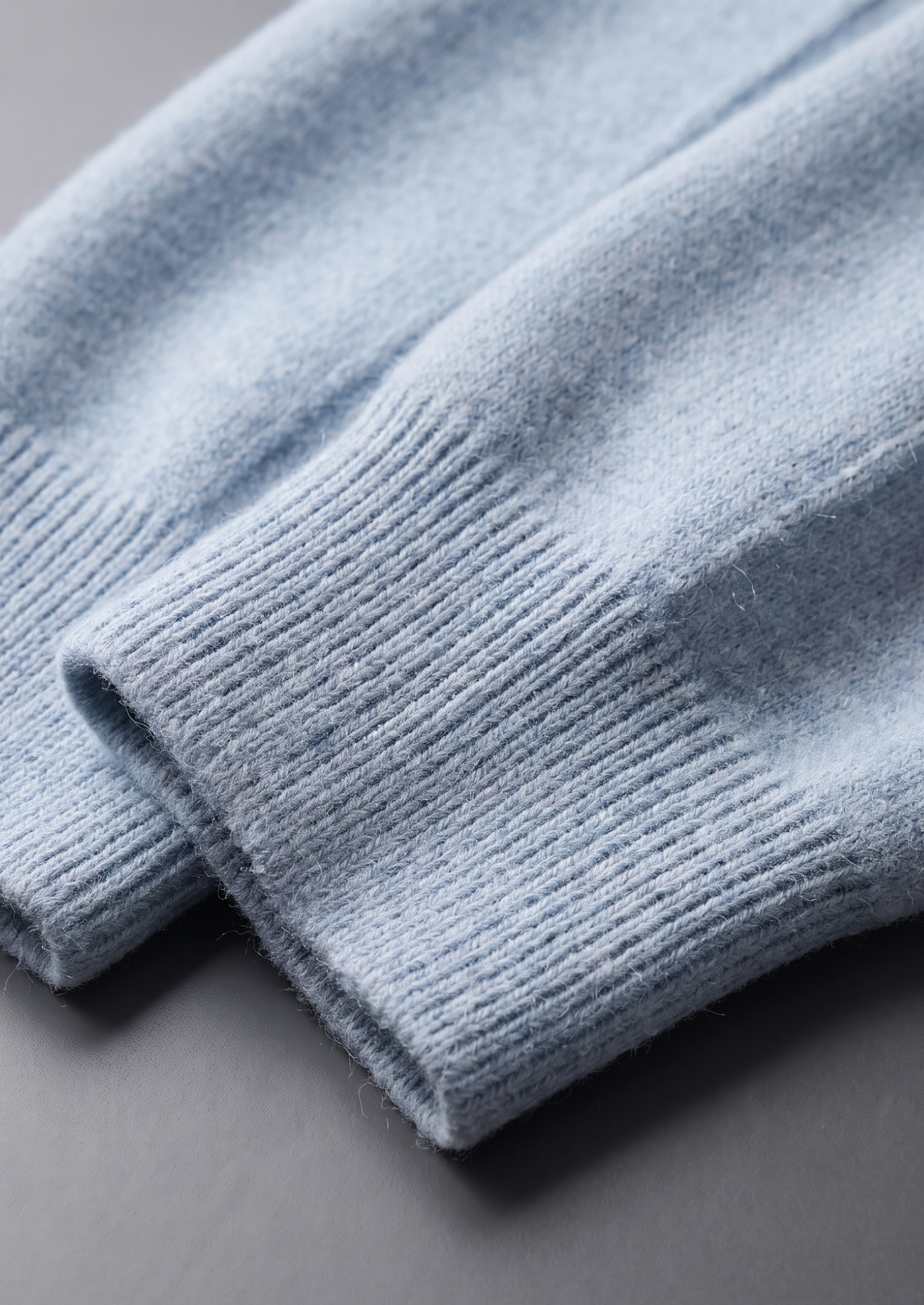 Pure Extra-Fine Merino Wool Light Blue Luzzo Set | Apuro