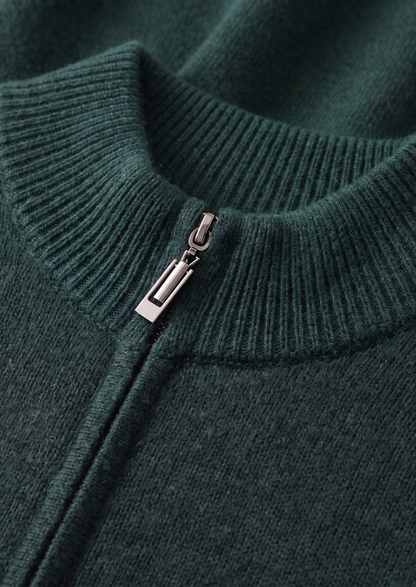 Pure Extra-Fine Merino Wool Sea Green Luzzo Set | Apuro