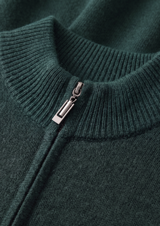 Pure Extra-Fine Merino Wool Sea Green Luzzo Set | Apuro
