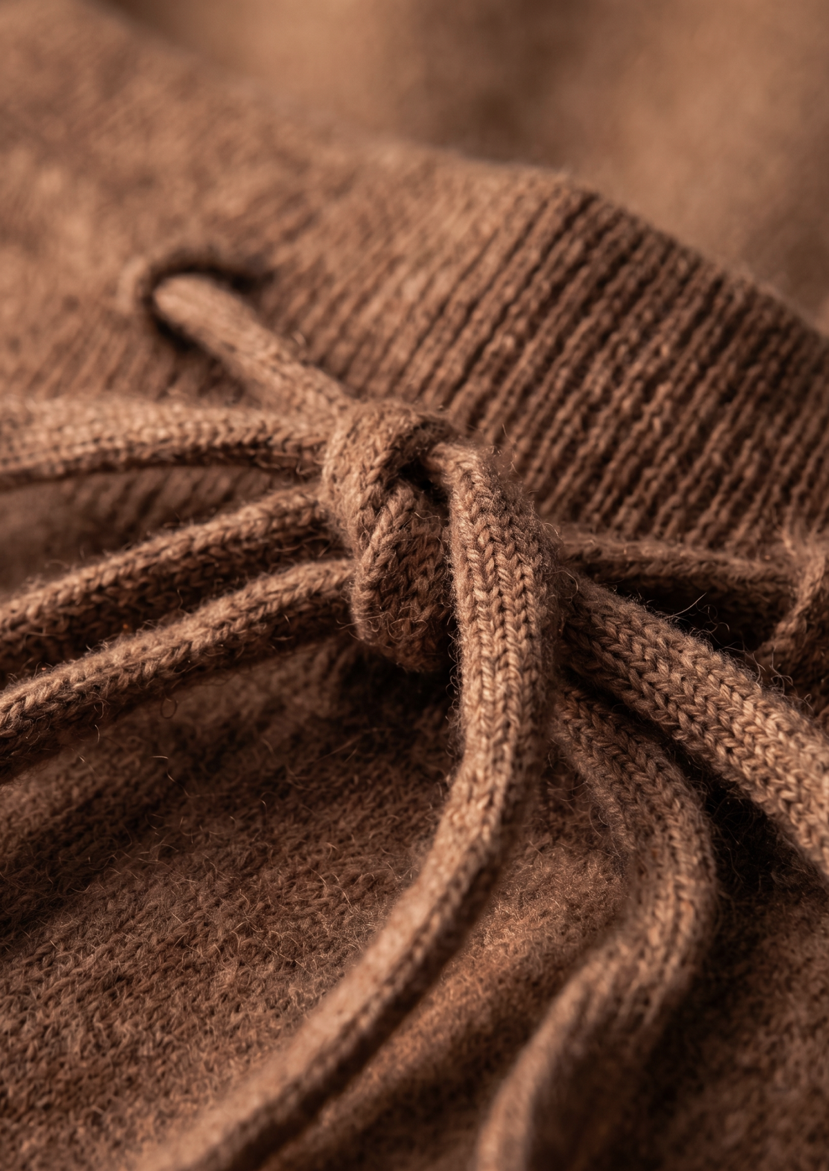 Pure Extra-Fine Merino Wool Caramel Luzzo Set | Apuro