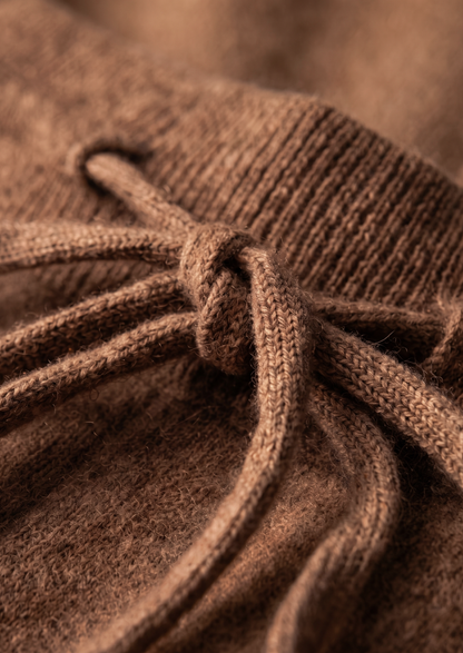 Pure Extra-Fine Merino Wool Caramel Luzzo Set | Apuro