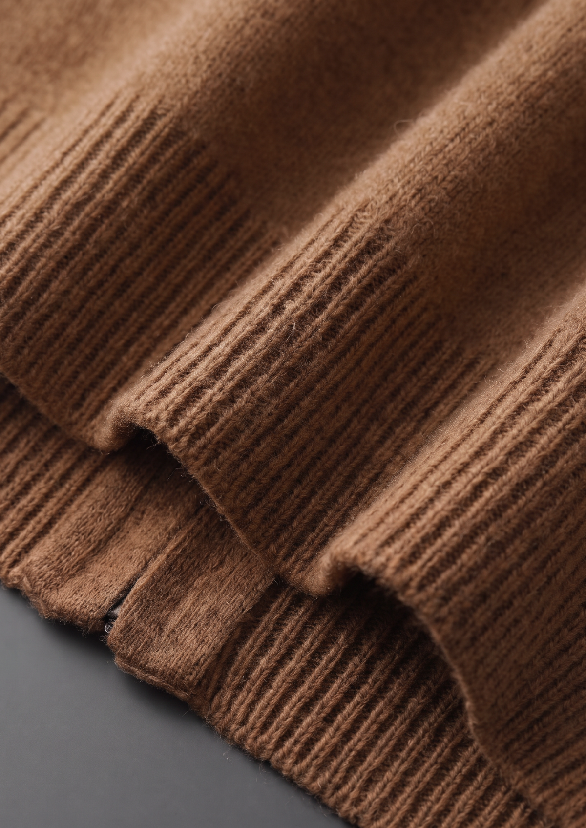 Pure Extra-Fine Merino Wool Caramel Luzzo Set | Apuro