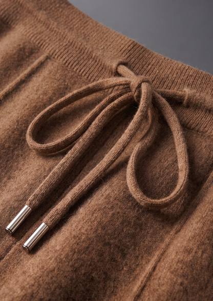 Pure Extra-Fine Merino Wool Caramel Luzzo Set | Apuro