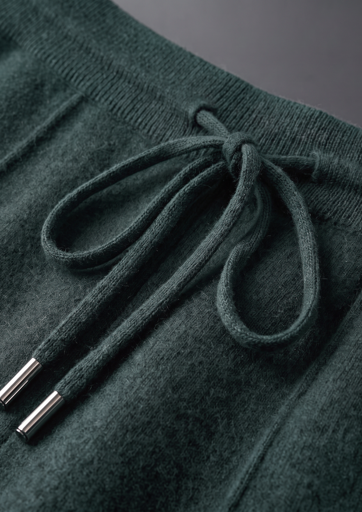 Pure Extra-Fine Merino Wool Sea Green Luzzo Set | Apuro