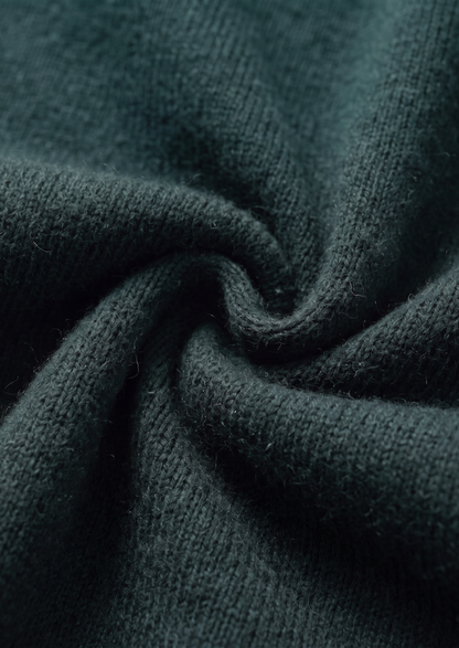 Pure Extra-Fine Merino Wool Sea Green Luzzo Set | Apuro