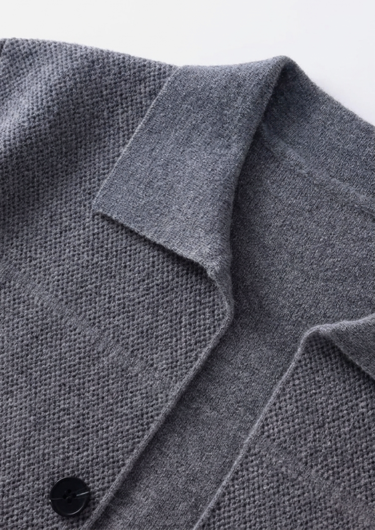 Pure Extra-Fine Merino Wool Button Overshirt | Apuro