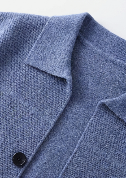Pure Extra-Fine Merino Wool Button Overshirt | Apuro
